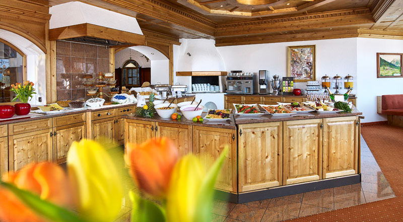 Frühstücksbuffet Hotel Linserhof Imst