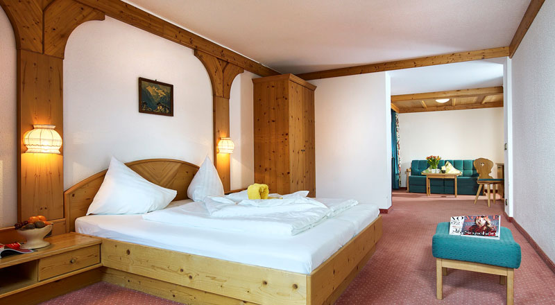 Doppelzimmer Deluxe Alpenhotel Linserhof Imst Tirol